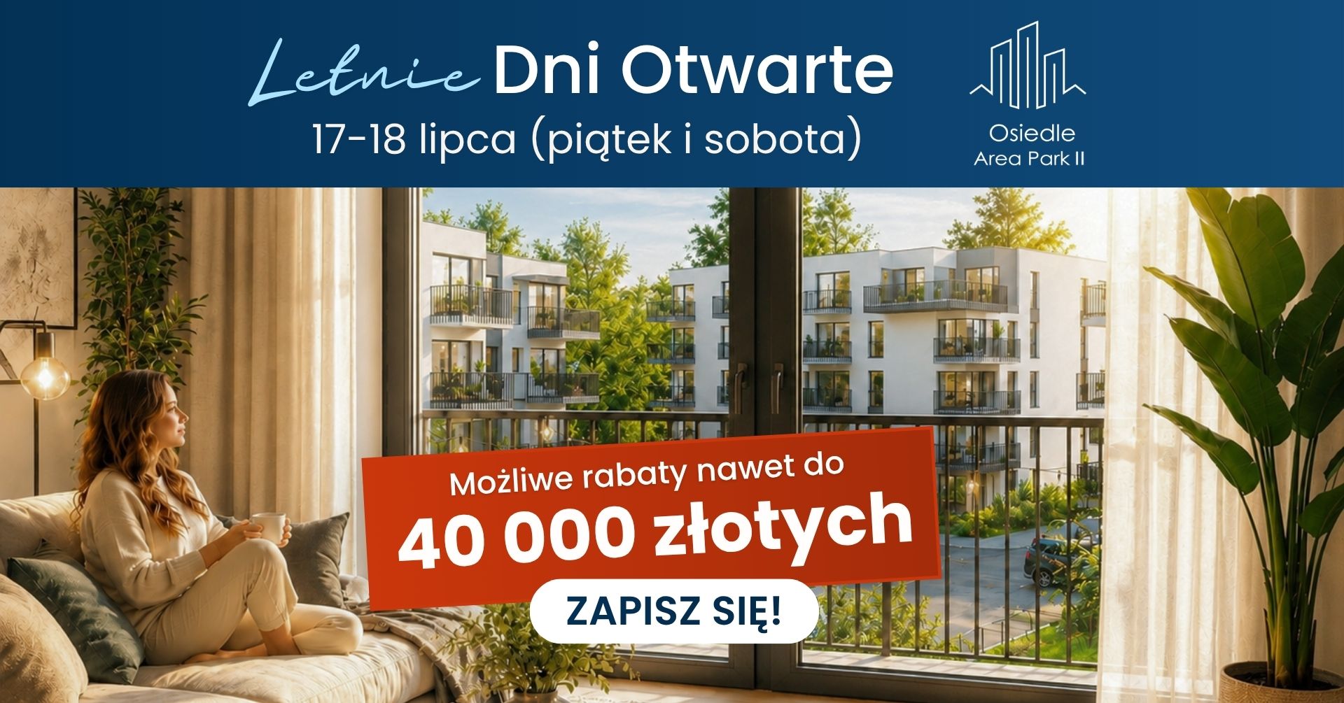 Nowe mieszkania w Gliwicach: Dni Otwarte na Osiedlu Area Park II (19-20 czerwca)