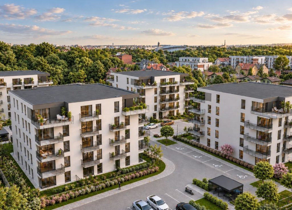 Osiedle Area Park II w Gliwicach - nowe mieszkania z tarasem