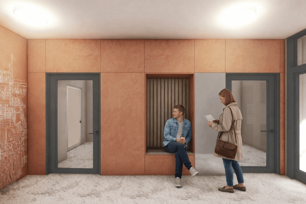 Kopalniana 7 w Katowicach, częsci wspólne